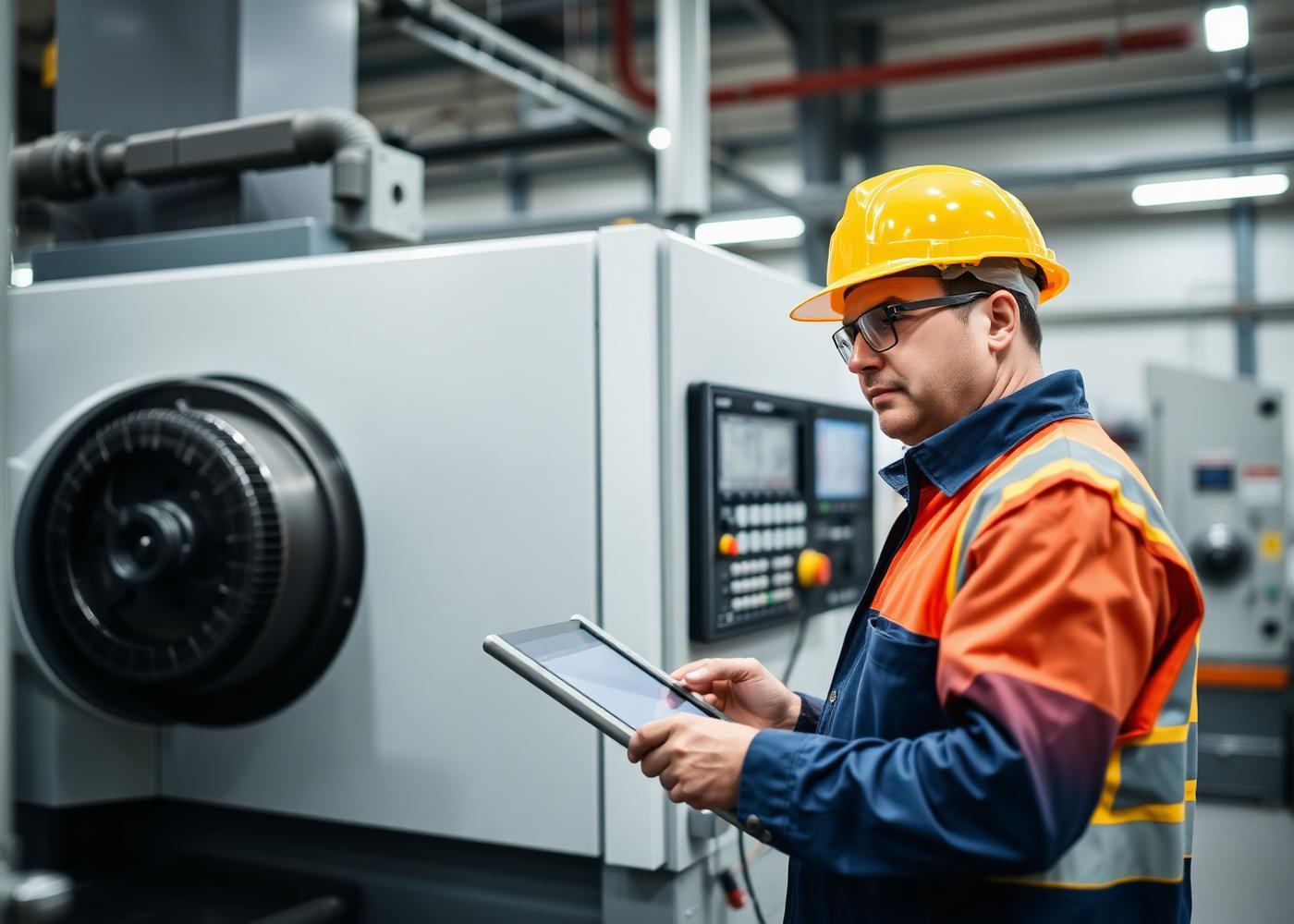 Técnico Detrex em planta industrial